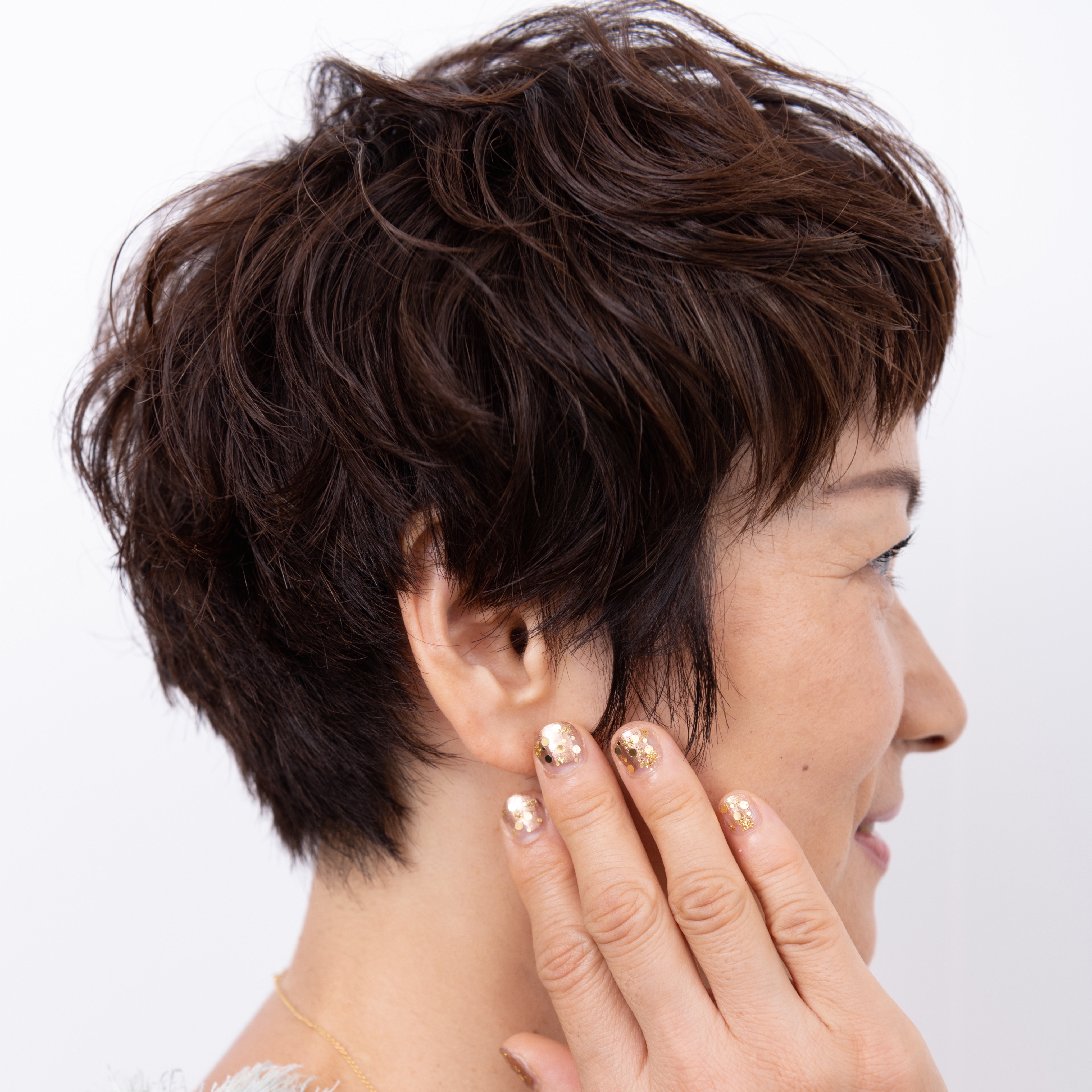 50代向けのお洒落なショートカットが得意な美容室｜えがお美容室奈良店