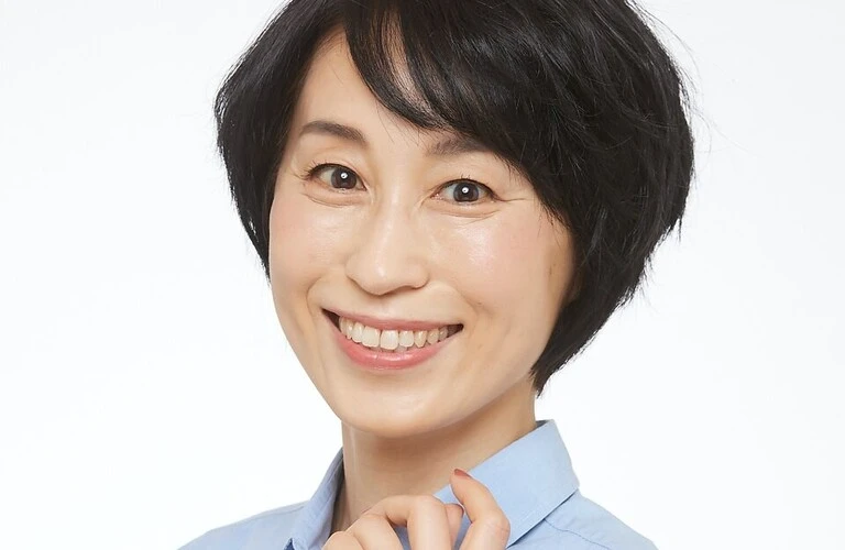 前髪効果で若見え