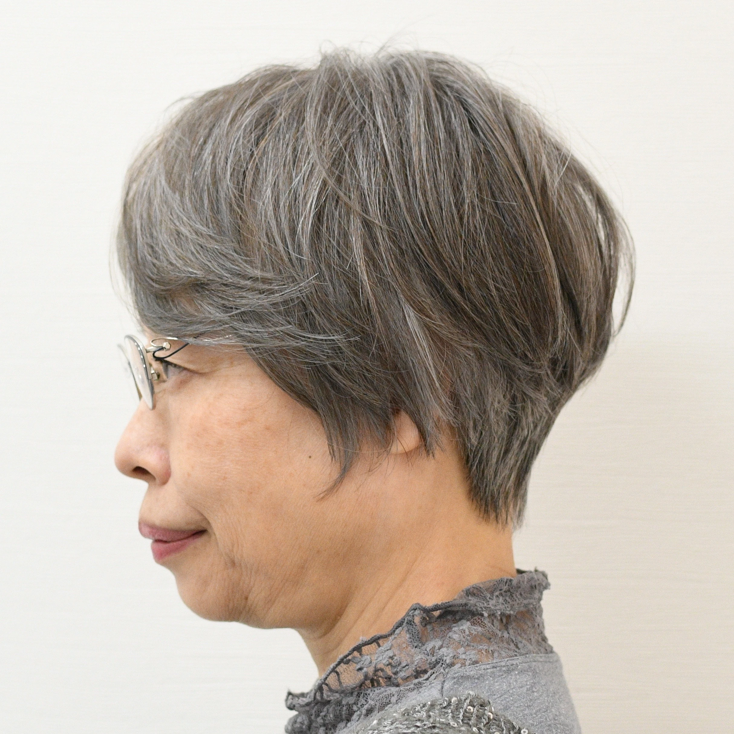 白髪ぼかしテクニック